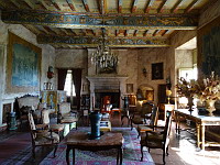 Chateau de Mauriac (38), Salon